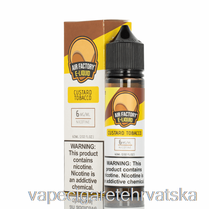 Vape Cigarete Kremasti Duhan - Tvornica Zraka E-tekućina - 60 Ml 0 Mg